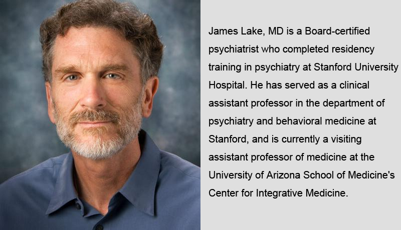 James Lake, MD - cranial electrotherapy